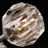 Kristal Clear Glass Short Wall Sconce - thebelacan