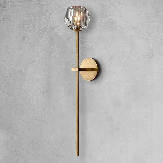 Kristal Glass Grand Wall Sconce - thebelacan