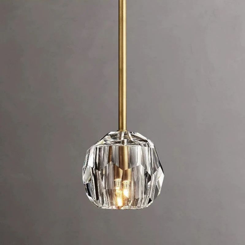 Kristal Glass Rod Pendant - thebelacan