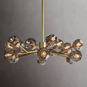Kristal Glass Round Chandelier 36" - thebelacan