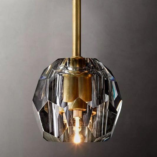 Kristal Glass Rod Pendant - thebelacan