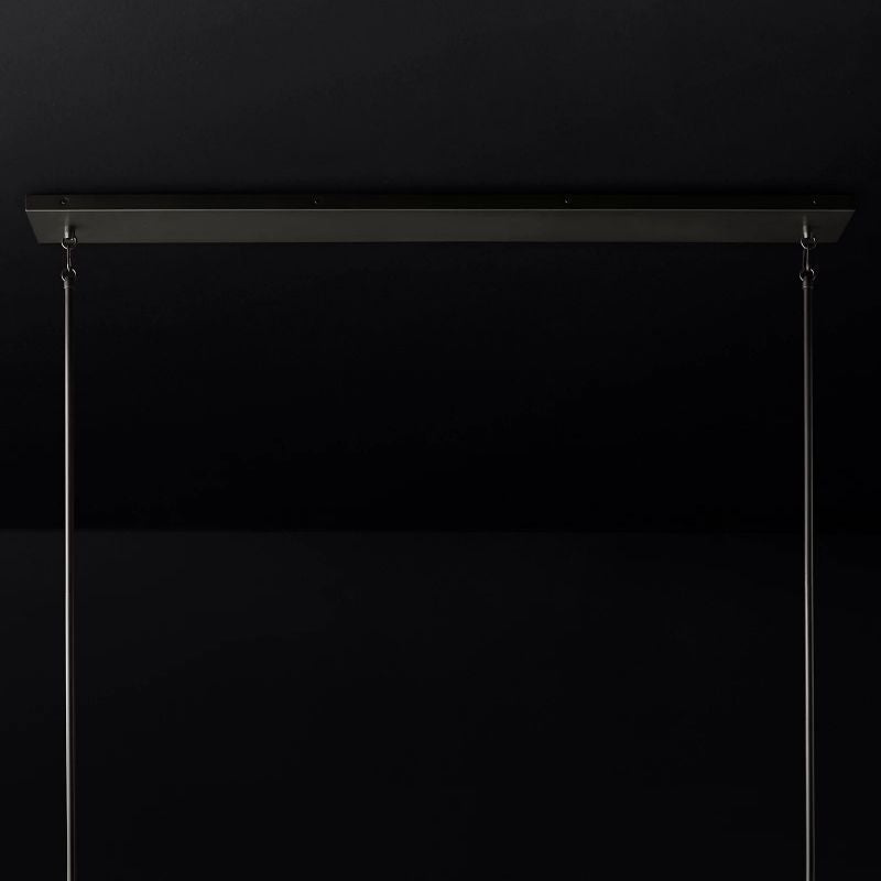 Kuseau Glass Linear Chandelier 49" - thebelacan