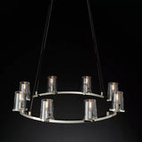 Kuseau Glass Round Chandelier 36" - thebelacan