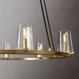 Kuseau Glass Round Chandelier 36" - thebelacan