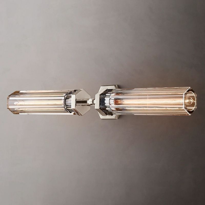 Lambert Hexagonal Linear Grand Wall Sconce - thebelacan