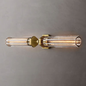Lambert Hexagonal Linear Grand Wall Sconce - thebelacan