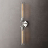 Lambert Round Linear Grand Wall Sconce - thebelacan