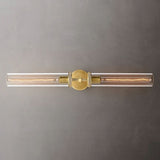 Lambert Round Linear Grand Wall Sconce - thebelacan