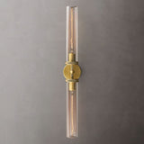 Lambert Round Linear Grand Wall Sconce - thebelacan