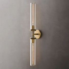 Lambert Round Linear Grand Wall Sconce - thebelacan