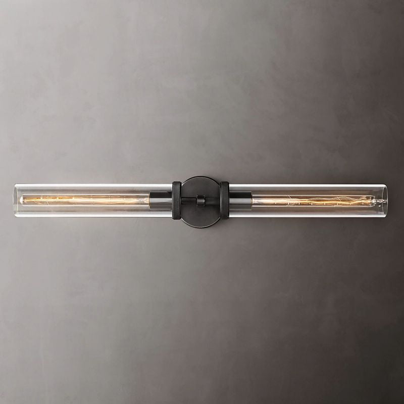 Lambert Round Linear Grand Wall Sconce - thebelacan