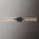 Lambert Round Linear Grand Wall Sconce - thebelacan