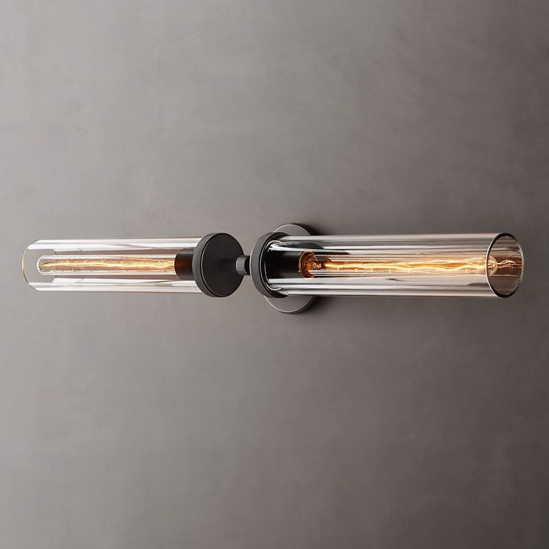 Lambert Round Linear Grand Wall Sconce - thebelacan