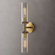 Lambert Round Linear Short Wall Sconce - thebelacan