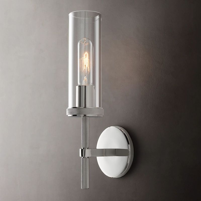 Lambert Round Short Wall Sconce - thebelacan