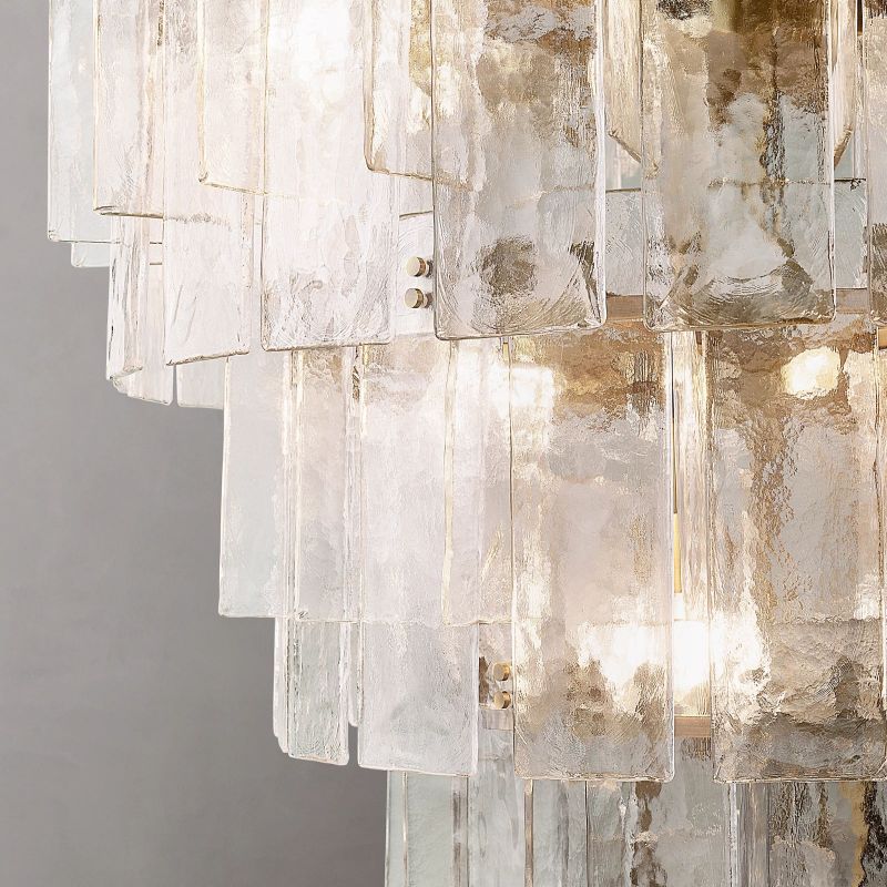 Latracy Multi-layer Round Chandelier 47" - thebelacan