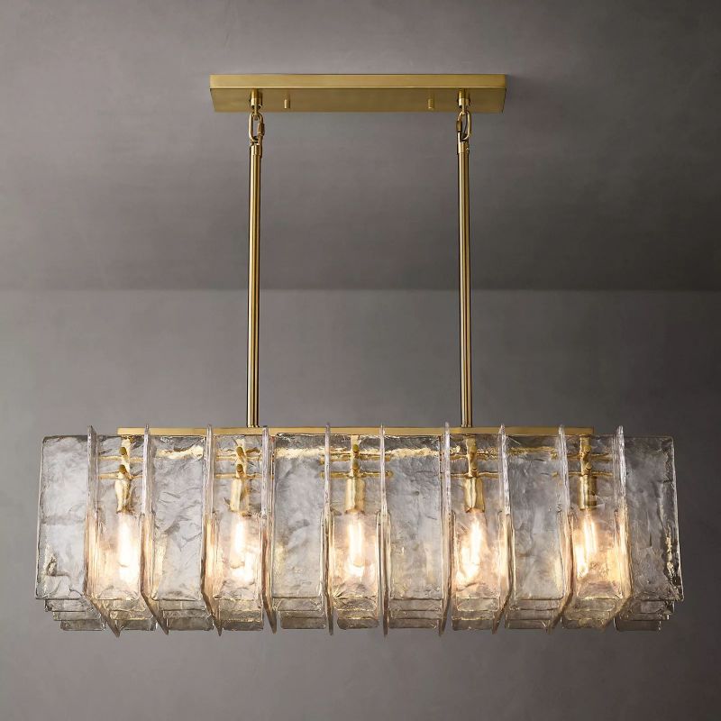 Latracy Rectangular Chandelier 49" - thebelacan