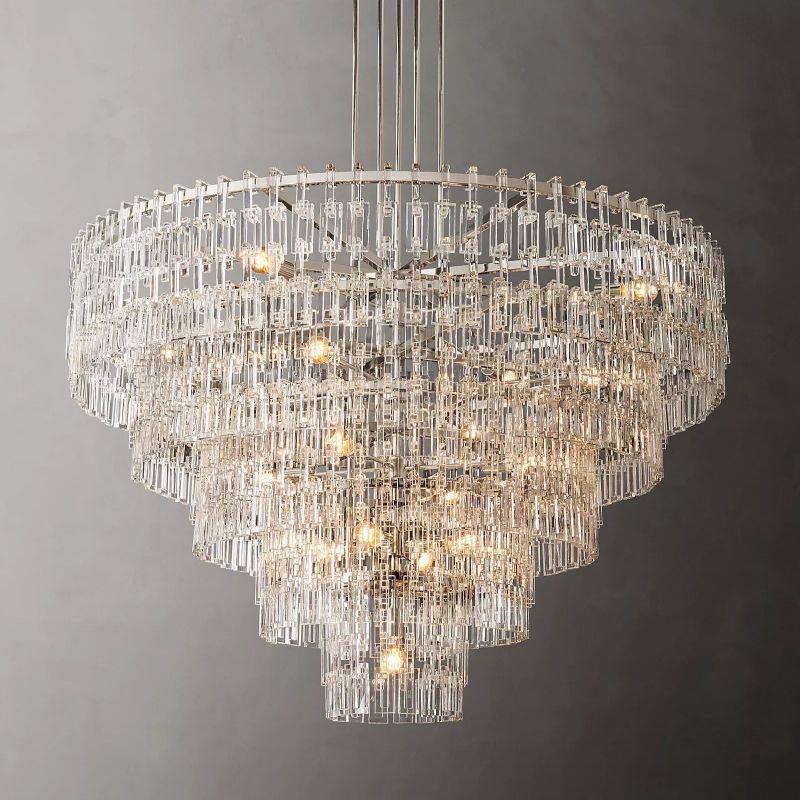 Margerie 5-Tier Round Chandelier 60” - thebelacan