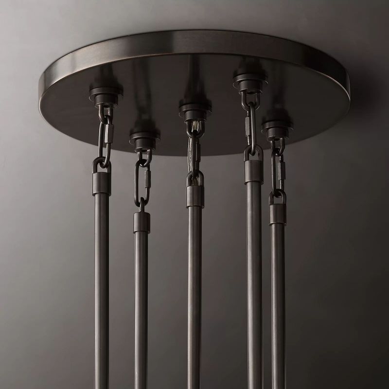Margerie 5-Tier Round Chandelier 60” - thebelacan