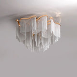 Modern Aluminum Chain Tassel Pendant - thebelacan