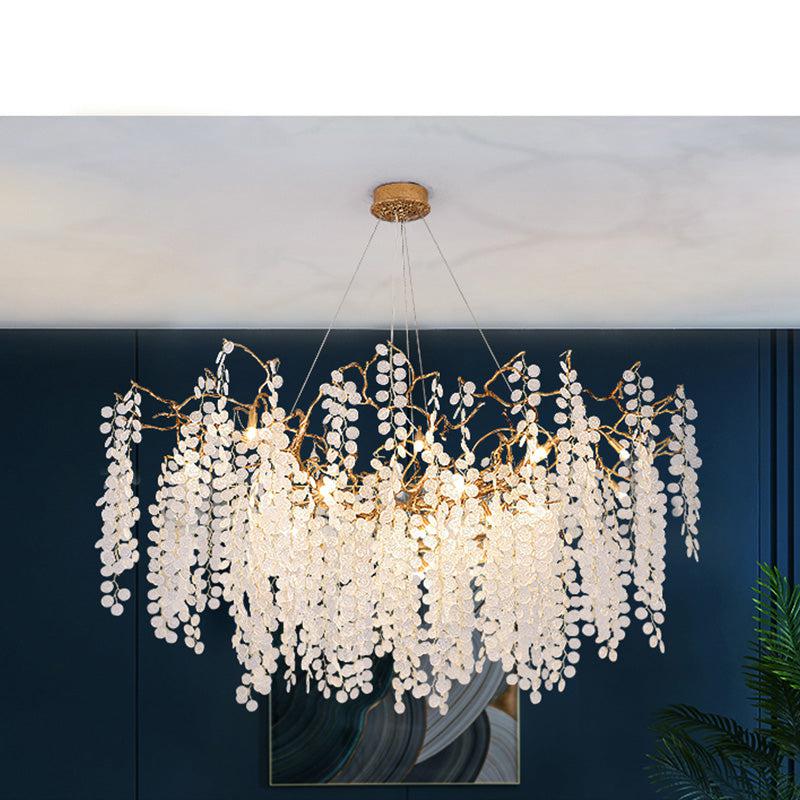 Monroe Modern Linear Branch Chandelier - thebelacan