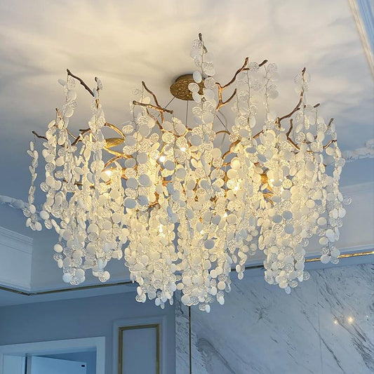 Monroe Modern Round Branch Chandelier - thebelacan