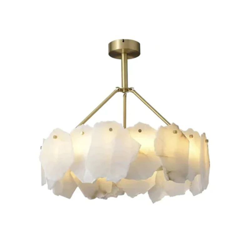 Nasile Alabaster Round Chandelier - thebelacan