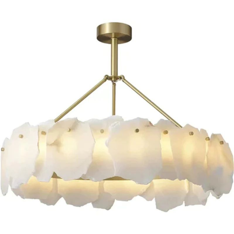 Nasile Alabaster Round Chandelier - thebelacan