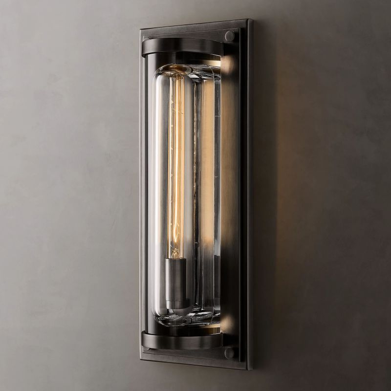 Outdoor Round Grand Wall Sconce - thebelacan