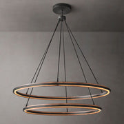 Peral 2-Tier Round Chandelier 60" - thebelacan