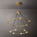 Planet Two-tier Round Chandelier 48" - thebelacan