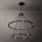 Planet Two-tier Round Chandelier 48" - thebelacan