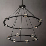 Planet Two-tier Round Chandelier 48" - thebelacan