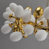 Pretty Grape Circle Branch Chandelier - thebelacan