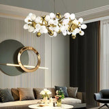 Pretty Grape Circle Branch Chandelier - thebelacan