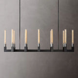 Prismatic Glass Linear Chandelier 55" - thebelacan