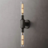 Prismatic Glass Linear Wall Sconce - thebelacan