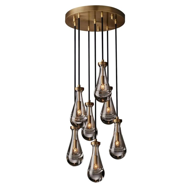 Raindrops Round Chandelier 18" - thebelacan