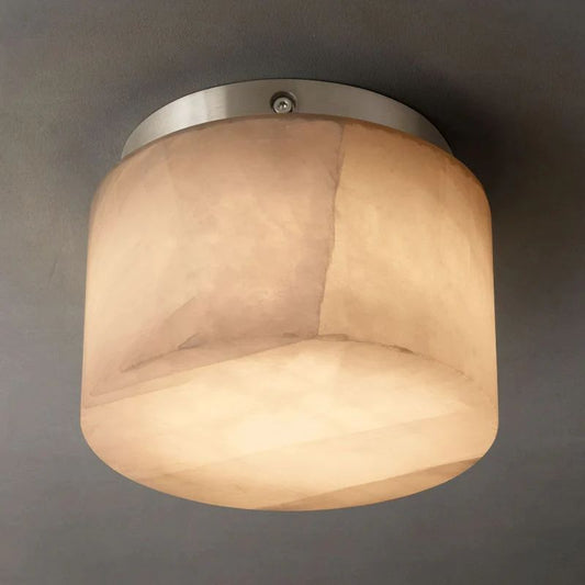 Riveage Calcite Round Flushmount 6"10"14" - thebelacan