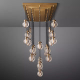 Roby Spherical Modern Rectangular Chandelier 72” - thebelacan
