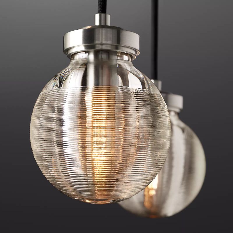 Roby Spherical Modern Rectangular Chandelier 72” - thebelacan