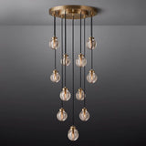Roby Spherical Modern Round Chandelier 22" - thebelacan