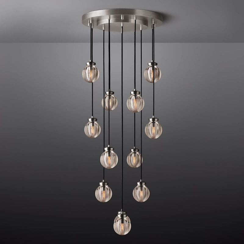 Roby Spherical Modern Round Chandelier 22" - thebelacan