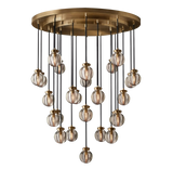 Roby Spherical Modern Round Chandelier 38" - thebelacan