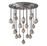 Roby Spherical Modern Round Chandelier 38" - thebelacan