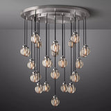 Roby Spherical Modern Round Chandelier 38" - thebelacan