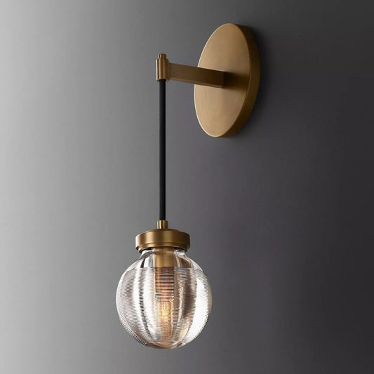 Roby Spherical Modern Wall Sconce (cord) - thebelacan