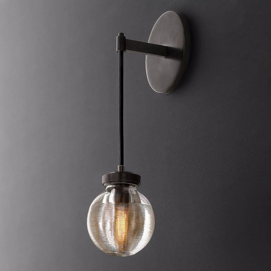 Roby Spherical Modern Wall Sconce (cord) - thebelacan