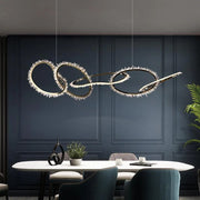 Rock Crystal Irregular Round Chandelier - thebelacan