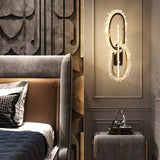 Rock Crystal Unique Modern Wall Sconce - thebelacan